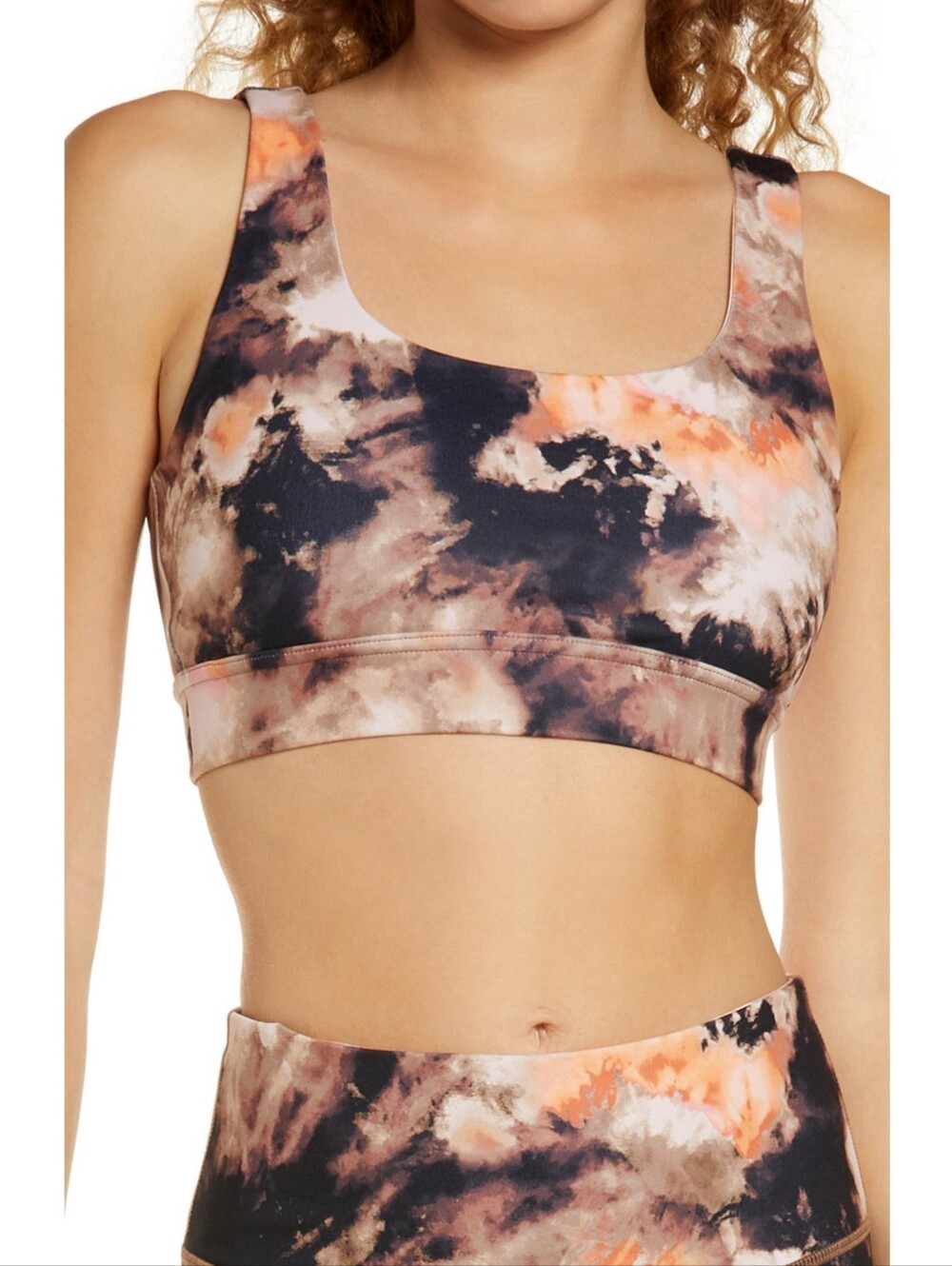 NWT Zella Live In Print Sports Bra Size S